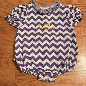 LSU Onesie 12 months